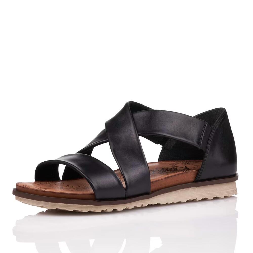 NEW REMONTE women's r2755-01 sandal in black
